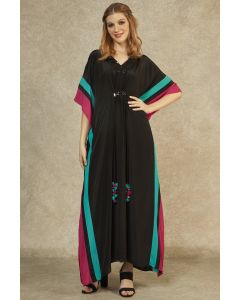 Black Long Kaftan