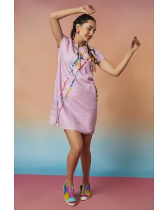 Lavender Linen Tunic
