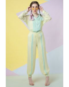 Lettuce Green Pant Set