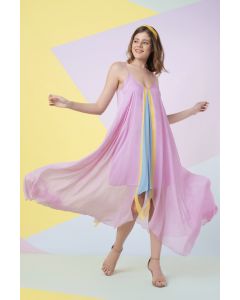 Lavender High-Low Dress