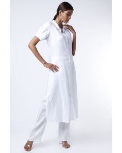 White Linen Kurta