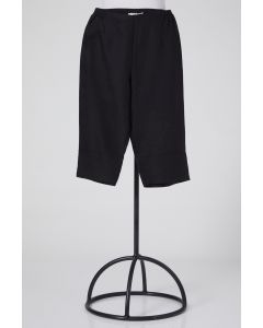 Black Cotton Shorts