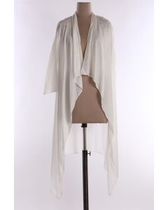 White Square Cut Shrug