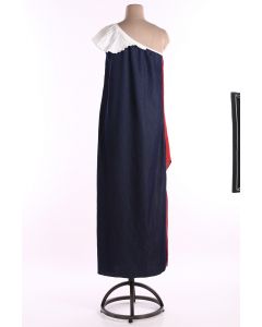 Red One Shoulder Dress