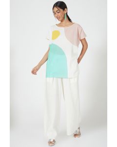 Multi-Colored Cotton Co-Ord Set