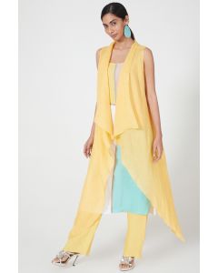Multi-Colored Linen Co-Ord Set