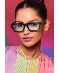 Teal Blue & Pink UV Protected Sunglasses