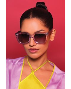 Purple Gradient & Purple UV Protected Sunglasses