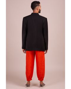 Mandarin Collar Full Sleeve Jacket