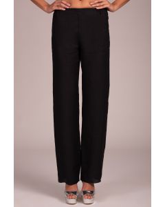 Flat Front Elasticated Waist Palazzo