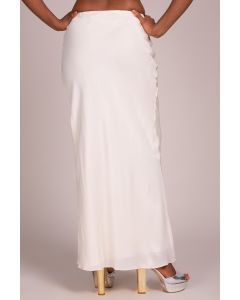 Bias Cut Double Layer Skirt