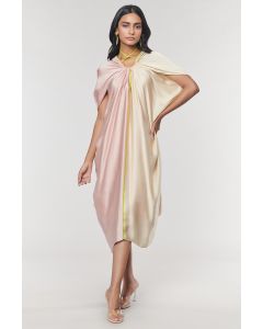 Blush & Champagne Half n Half Ring Dress