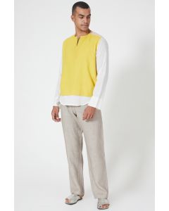 Grey Linen Pants