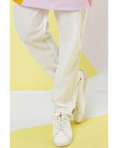 White Cotton Pants