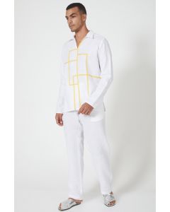 White Linen Shirt